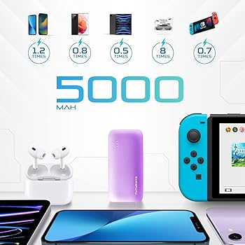 ※kaCASETiFY POWER BANK 5000mAh Amazon.com: AutoSky Battery Pack, 5000mAh Power Bank for